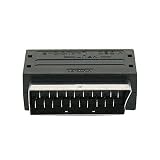 RGB SCART Male to 3-RCA Female Adapter