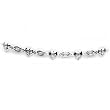 Clear Gem Romantic Heart Belly Chain