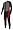 SCUBATEC Tauchanzug Neoprenanzug 3 mm mit Front-Reißverschluss schwarz / rot / grau