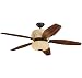 Monte Carlo 5AYR54RBD Ashbury 54-Inch 5-Blade Ceiling Fan with Remote, Uplight, Light...
