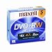 Maxell 4.7GB 4x DVD+RW (5-Pack)