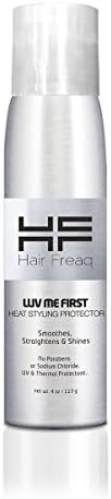 Hair Freaq - 'LUV ME FIRST' HEAT STYLING PROTECTOR with a high gloss finish. 4 oz.