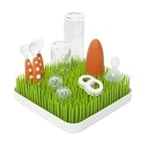 Boon Inc. Grass Countertop Drying Rack Spring Green and White