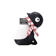 Bone DR07021-4BK Cl� USB Pingouin Noir/�charpe rouge 4 Go