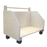 Beka 3-Sided Toy Cart with Dowel Handle