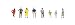 SceneMaster  O Scale Figure Sets - People