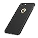 iphone 7 Case, AICOO YCL Ultrathin Micro Matte [SKIN TOUCH FEEL] Anti-Fingerprints Shockproof Non-slip PC Phone Case Cover For iphone7 4.7 inch, A1 Black