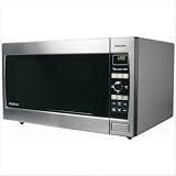 Microwave Oven with Stainless Front & Silver Body