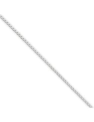1.25mm, Sterling Silver, Round Spiga Chain, 24 inch