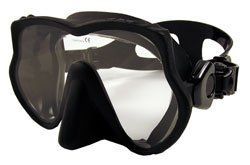 Promate Frameless Scuba Dive Snorkeling Mask, Clear