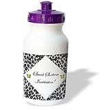 Edmond Hogge Jr Birthdays - White Leopard Sweet Sixteen Invitation - Water Bottles Edmond Hogge Jr Birthdays - White Leopard Sweet Sixteen Invitation - Water Bottles