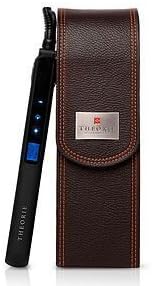 Theorie SAGA Classic Titanium Flat Iron, Black, 1" by Theorie Saga Collection