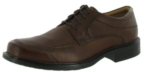 ROCKPORT Halleck Oxford Wide Width Ember Tan Brown - Mens Dress Shoes