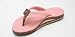 Rainbow Sandals Women Premium Leather Double Layer, Pink, XLarge (8.5-9.5)