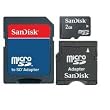 SanDisk 2GB MicroSD Card with SD & MiniSD Adapters (SDSDQ-2048, BULK package)