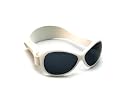 BabyBanz Retro Sunglasses white, 0-2 years, 100% UVA Protection