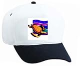 White Cap with marine, reptile, ocean, turtle, sea