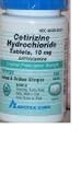 Cetirizine Tabs 10mg 100 Tablet Antihistamines - 2nd Generation Generic Zyrtec