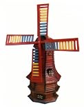 Eigenschaften   / Windmühle für Innen & aussen in der Höhe von 78,5 cm HANDBEMALT
