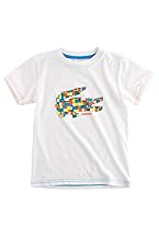 Boy's Short Sleeve Printed Croc Logo T-Shirt