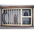 CAMPDEN SINGLE PLATE RACK (PINE - FARROW AND BALL)