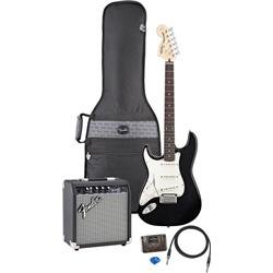 Fender Left Handed Standard Strat Electric Guitar Pack