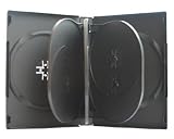DVD Hülle für 6 CDs/DVDs, schwarz