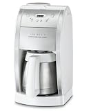 Cuisinart DGB-600BCW Grind and Brew Coffeemaker - White and Stainless