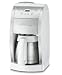 Cuisinart DGB-600BCW Grind and Brew Coffeemaker - White and Stainless