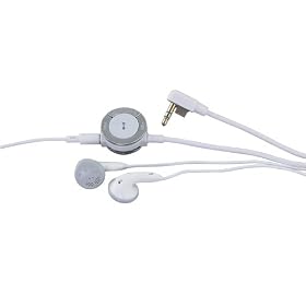 Remote Control + Stereo Headset for Sony PSP Slim 2000, White
