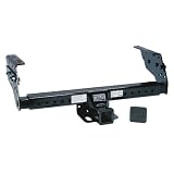 Reese Towpower 37042 Class III/IV 2" Square Tube Multi-Fit Receiver with Hitch Plug Cover