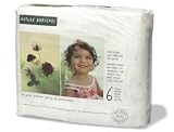 NATURE BABYCARE Diapers - Eco-Friendly Baby Diapers - Case of 4 Size 6 +35 lbs.