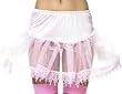 COLOR Choices - Beautiful Short Petticoat (Drippy Lace) Also known as Tear Drop Lace Petticoat