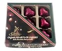 3 Boxes of Organic Fair Trade Chocolate Hearts of Cherry Box By Sjaak's