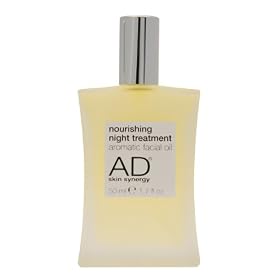 AD skin synergy - natural and organic facial oil - nourishing night treatment  50ml