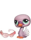 Littlest Pet Shop Get The Pets Single Figure Purple Swan Special Edition Pet!