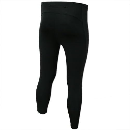 Cycling Men Skin Tights Compression Leggings Running Base layer Pants f_o86 Black XXL