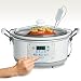 Hamilton Beach 33956 Stay-or-Go 5-Quart Slow Cooker, White