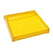 New Pig PAK291 PVC Collapsible Utility Tray, 21.4 Gallon Sump Capacity, 30" Length x 30" Width x 5-1/2" Height, Yellow