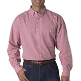Adult Wrinkle-Free Checked Broadcloth Shirt at Bill Blass