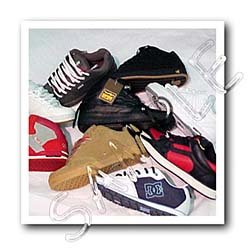 Skateboard Shoes – 10×10 Iron On Heat Transfer For White Material