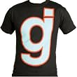 GLASSJAW - 3 Stroke Blue - Black T-shirt