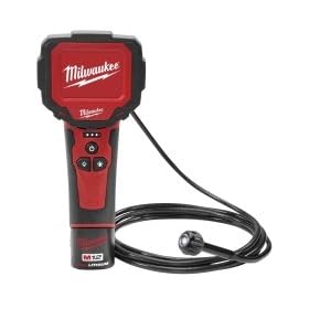 - Milwaukee M-Spector 360 Digital Inspection Camera Kit With 9-Ft. Cable for Pipes, Model# 2314-21: Home Improvement