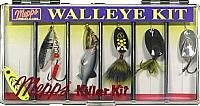 MEPPS 6-LURE WALEYE KIT #K6A