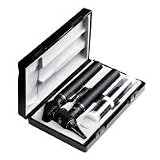 Riester Ri-Mini Otoscope/Ophthalmoscope Kit, Halogen 2.5 V, Black