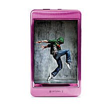 Riptunes MP2128P 8GB 2.8-Inch Touch Screen MP3 and Video Player (Pink)
