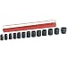 Northern Industrial Tools Impact Sockets - 1/2In. Drive, 13-Pc. SAE Set