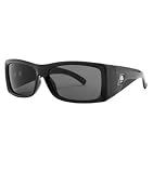 Metal Mulisha Polarized Black Lens Glossy Black Frame Empire Sunglasses