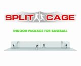 Indoor Split Cage™ Batting Cage Package for Baseball