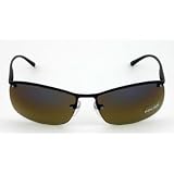 Genuine Police Sunglasses with Matte Dark Blue Frame and Brown Blue Lenses. Model: S2933-S70 by